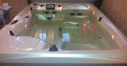 Kauai masszázsmedence telepítés - 2013