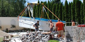 Készmedence telepítés