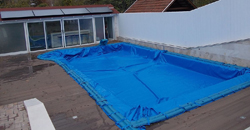 Medence téliesítés - 2013