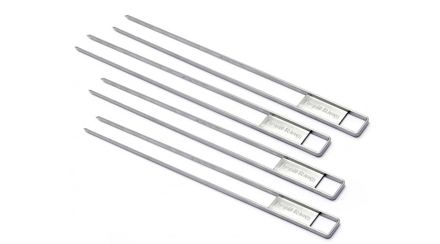 Rozsdamentes dupla acél nyárs - (4 db)